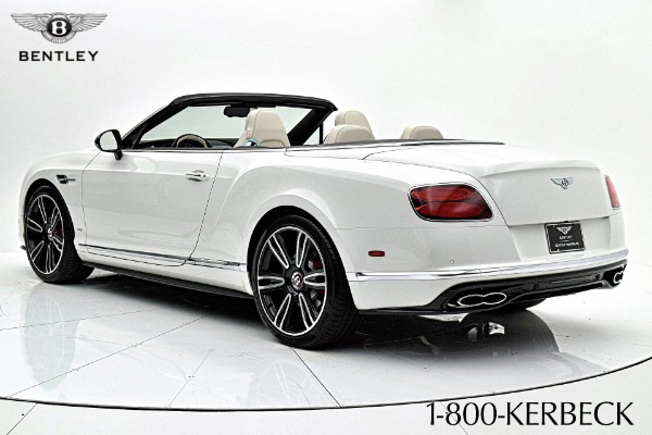 Used 2016 Bentley Continental GT V8 S Convertible for sale Sold at F.C. Kerbeck Aston Martin in Palmyra NJ 08065 4