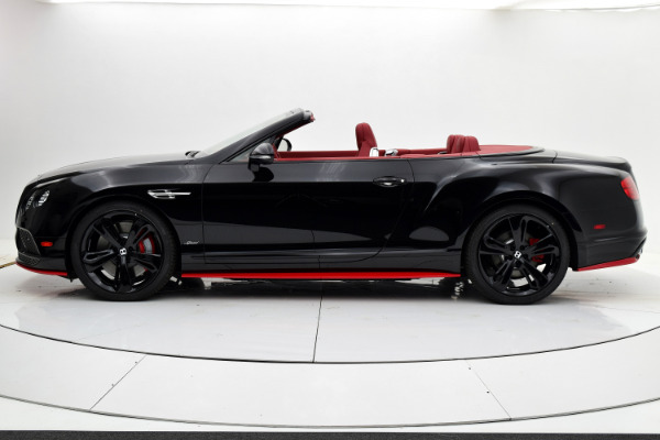 New 2017 Bentley Continental GT Speed Convertible Black Edition for sale Sold at F.C. Kerbeck Aston Martin in Palmyra NJ 08065 3