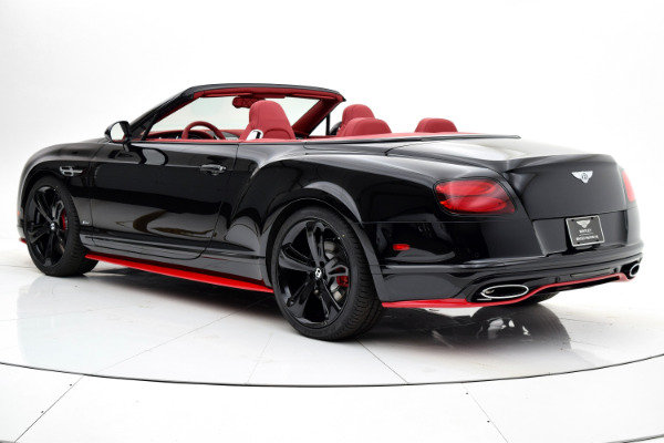 New 2017 Bentley Continental GT Speed Convertible Black Edition for sale Sold at F.C. Kerbeck Aston Martin in Palmyra NJ 08065 4