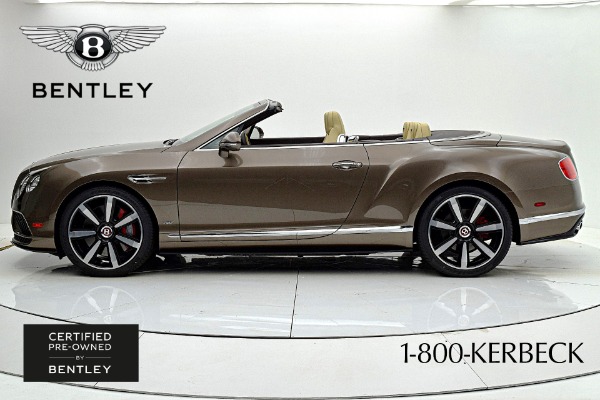 Used 2017 Bentley Continental GT V8 S Convertible for sale $179,000 at F.C. Kerbeck Aston Martin in Palmyra NJ 08065 3