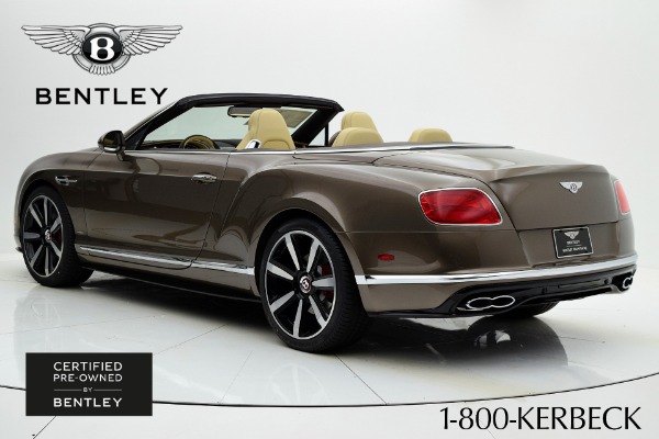 Used 2017 Bentley Continental GT V8 S Convertible for sale $179,000 at F.C. Kerbeck Aston Martin in Palmyra NJ 08065 4