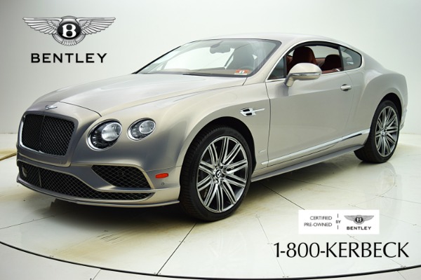 Used 2017 Bentley Continental GT Speed for sale Sold at F.C. Kerbeck Aston Martin in Palmyra NJ 08065 2