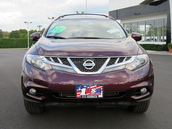 Used 2013 Nissan Murano SV for sale Sold at F.C. Kerbeck Aston Martin in Palmyra NJ 08065 2