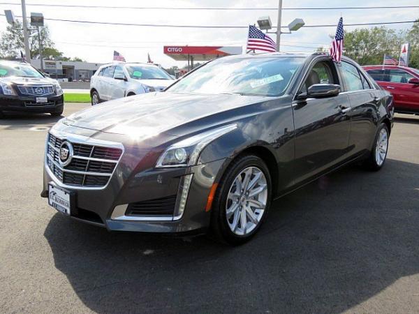 Used 2014 Cadillac CTS Sedan Luxury AWD for sale Sold at F.C. Kerbeck Aston Martin in Palmyra NJ 08065 3