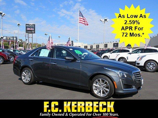 Used 2017 Cadillac CTS Sedan Luxury AWD for sale Sold at F.C. Kerbeck Aston Martin in Palmyra NJ 08065 1