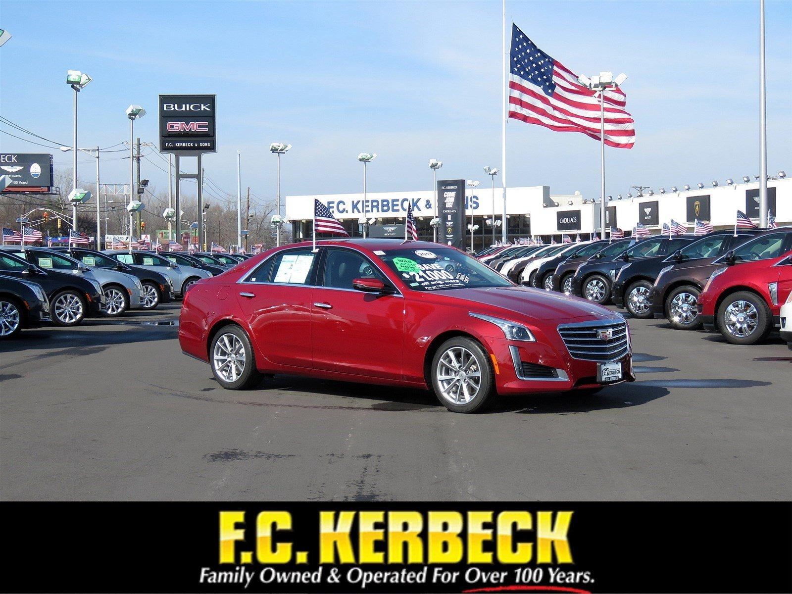 Used 2017 Cadillac CTS Sedan Luxury AWD for sale Sold at F.C. Kerbeck Aston Martin in Palmyra NJ 08065 1