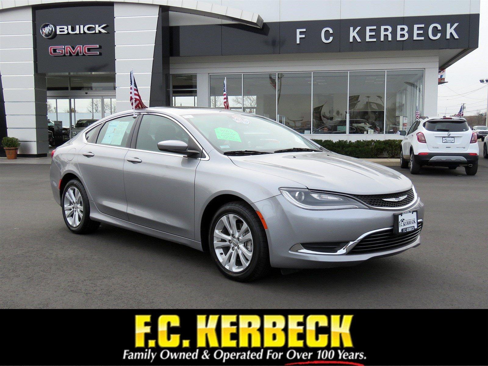 Used 2015 Chrysler 200 Limited for sale Sold at F.C. Kerbeck Aston Martin in Palmyra NJ 08065 1