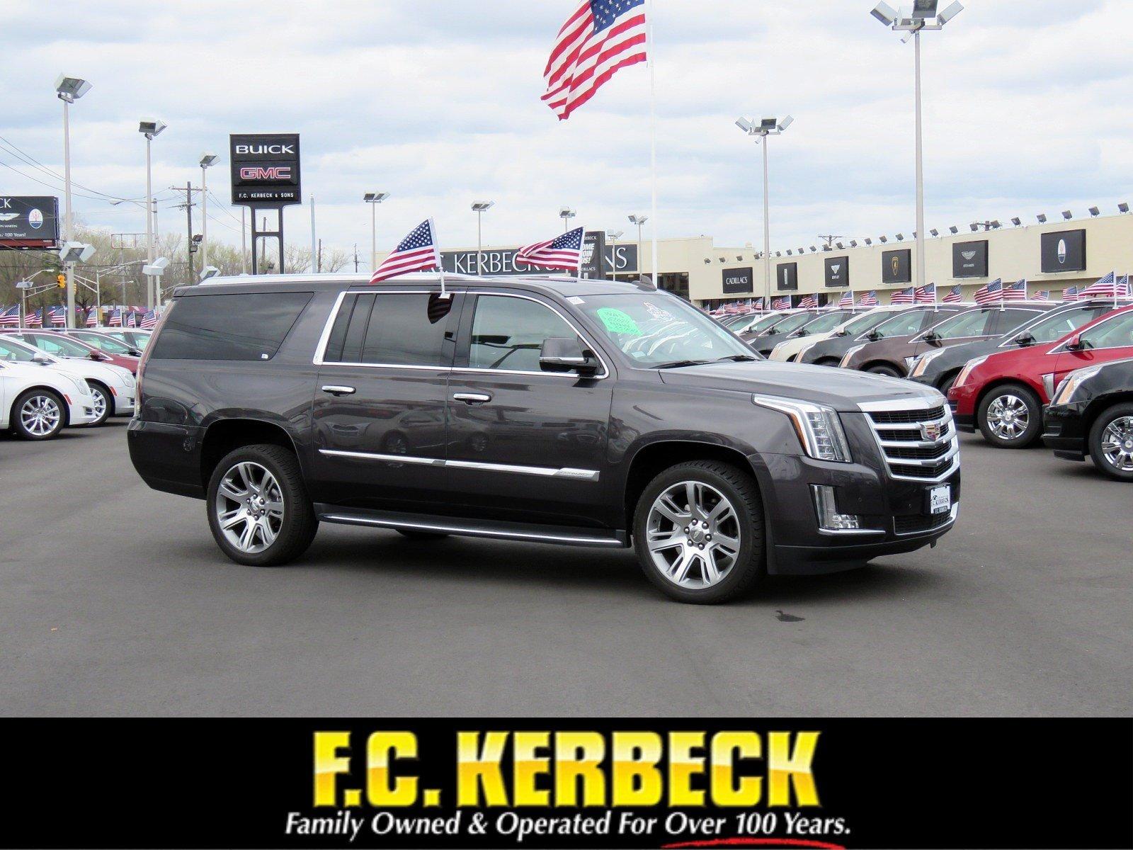 Used 2015 Cadillac Escalade ESV Luxury for sale Sold at F.C. Kerbeck Aston Martin in Palmyra NJ 08065 1