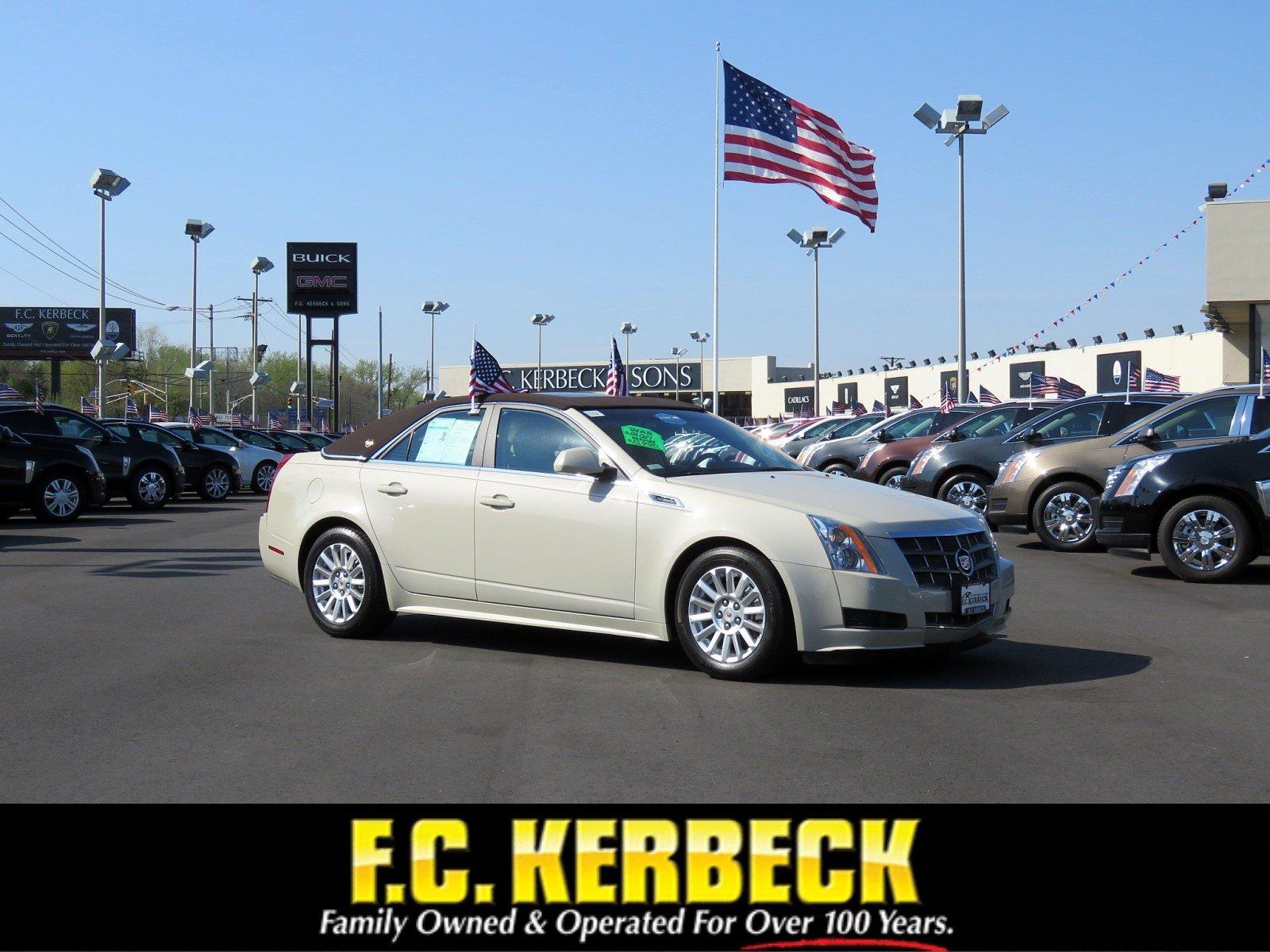 Used 2011 Cadillac CTS Sedan Luxury AWD for sale Sold at F.C. Kerbeck Aston Martin in Palmyra NJ 08065 1