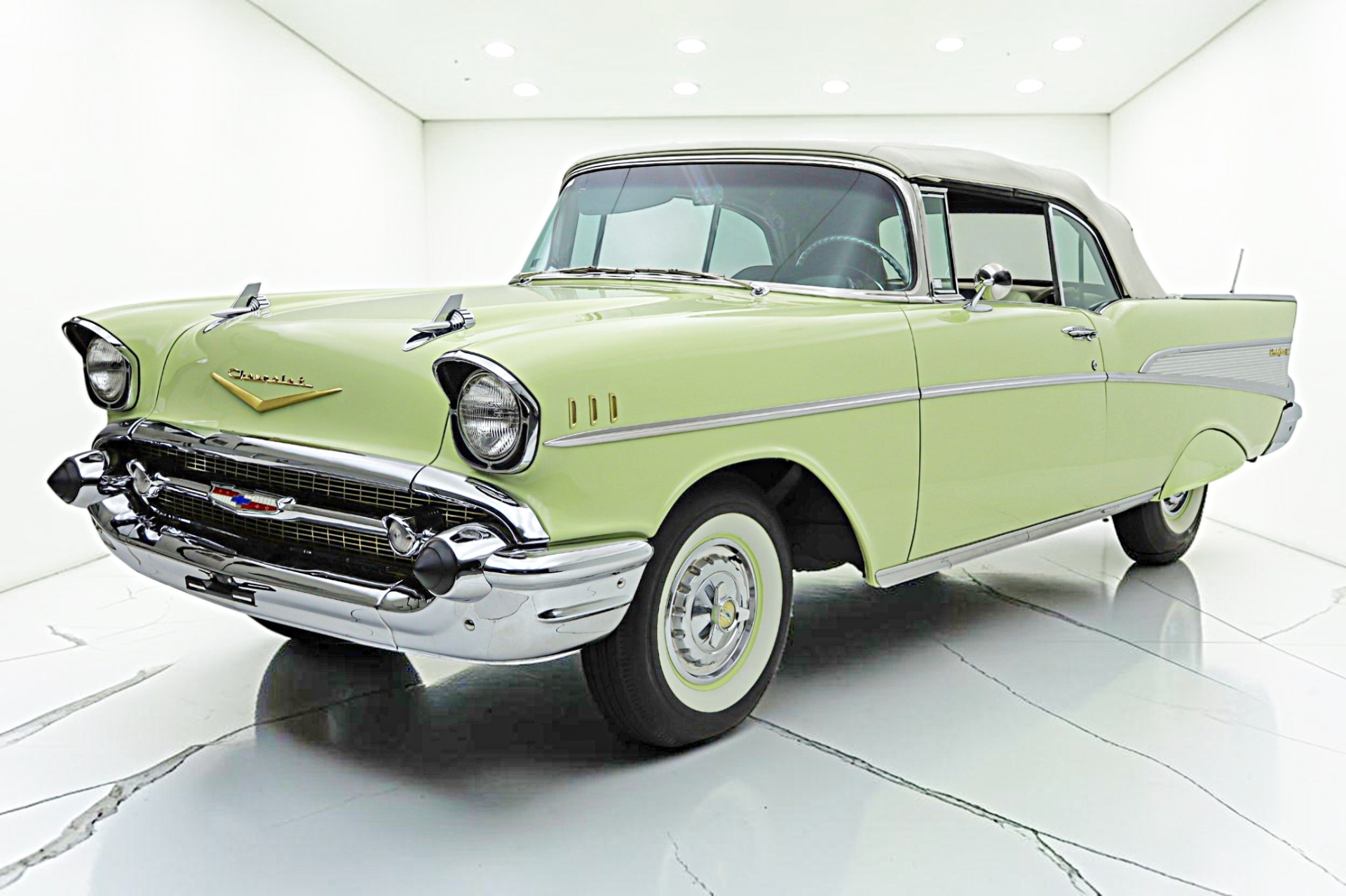 Used 1957 Chevrolet Bel Air Convertible from the Kerbeck Collection for sale $80,000 at F.C. Kerbeck Aston Martin in Palmyra NJ 08065 2