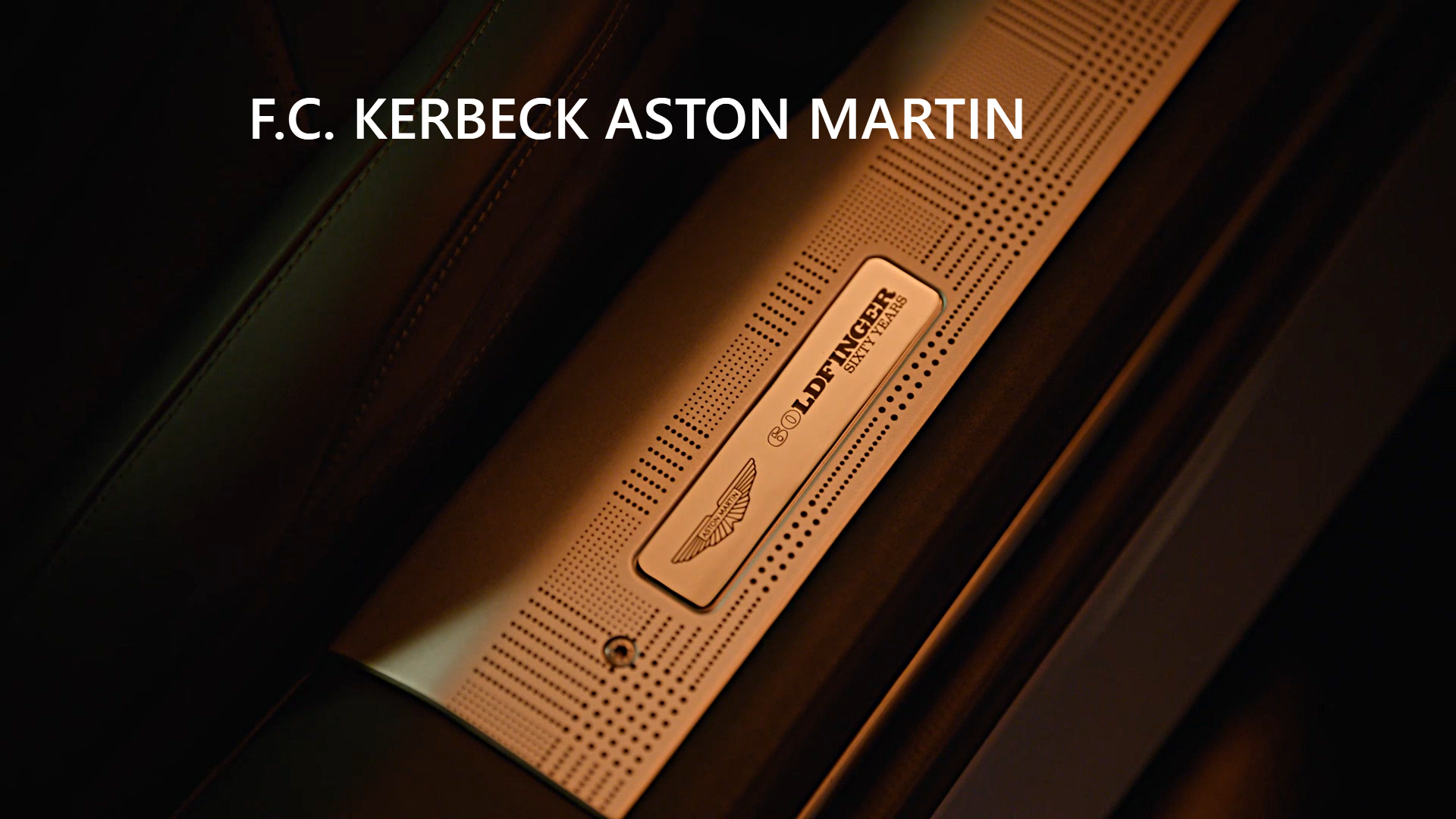 2025 ASTON MARTIN DB12 GOLDFINGER EDITION FC Kerbeck Aston Martin